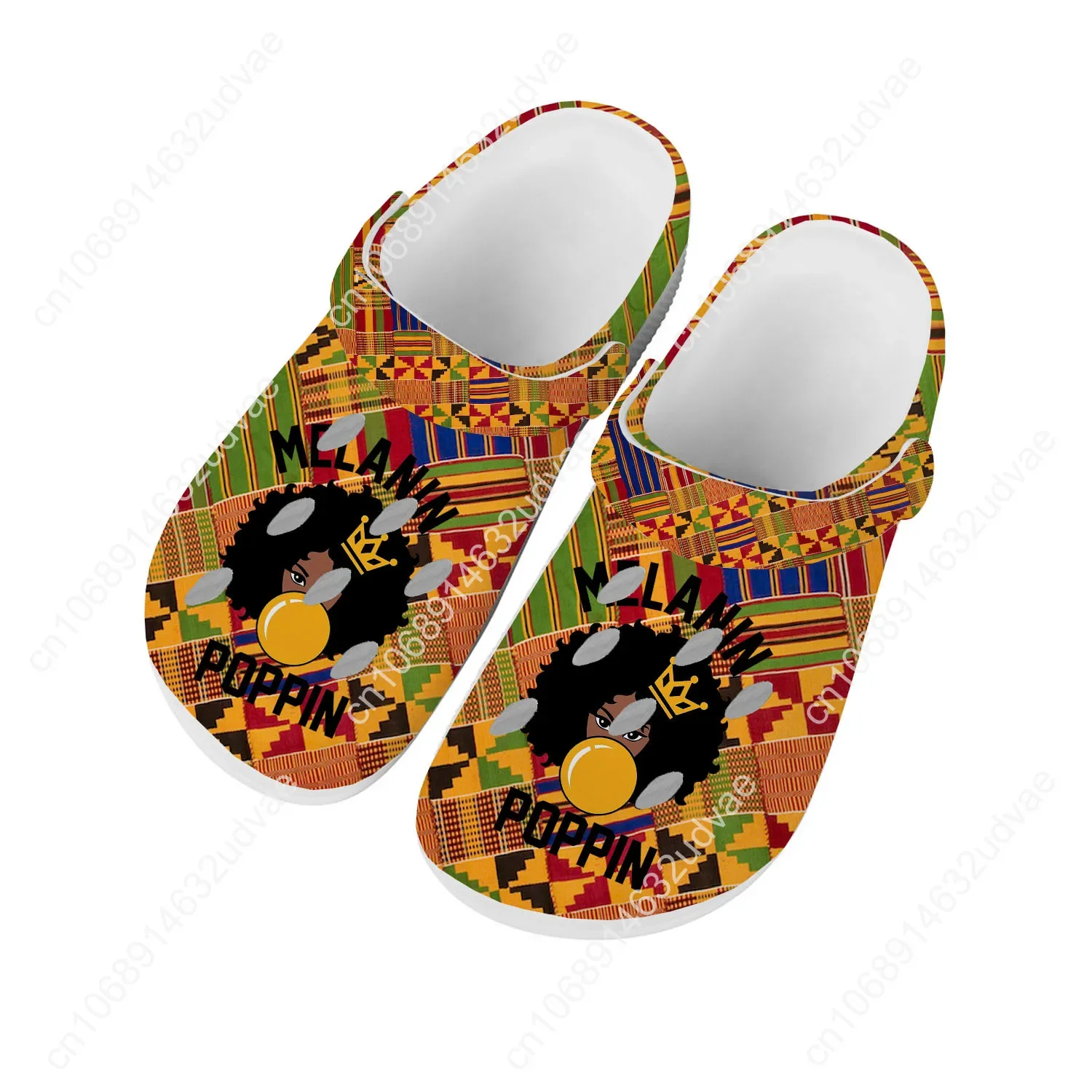 

African Ethnic Culture Sandals Men Women Teenager Fashion Water Shoes Garden Breathable Comfort Beach Custom Slippers