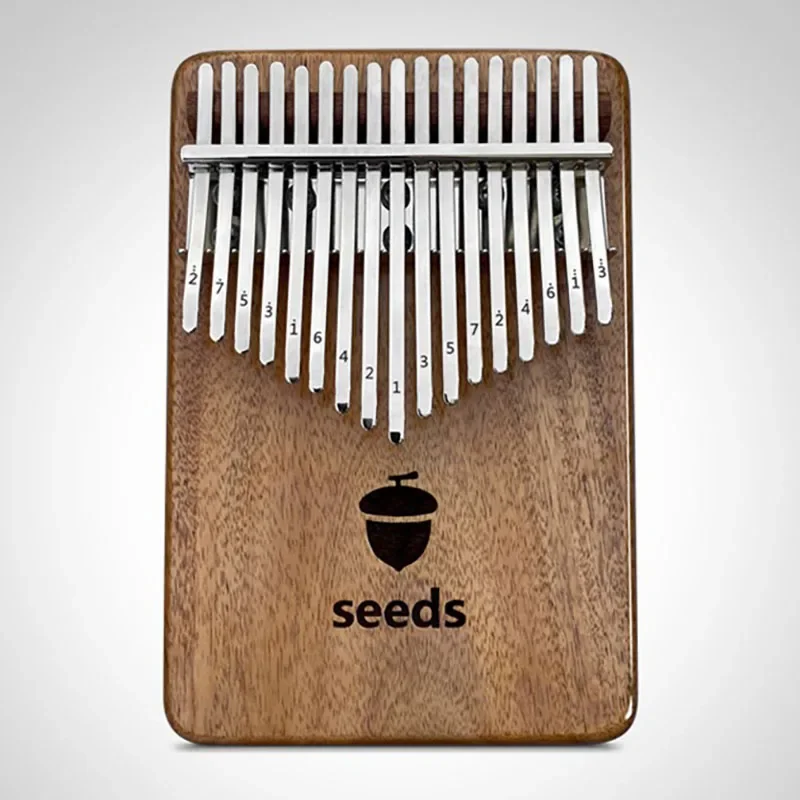 Kalimba Iniciante Música Teclado Instrumento, Profissional Instrumentos Musicais Acessórios, Finger Piano para Crianças, Presente