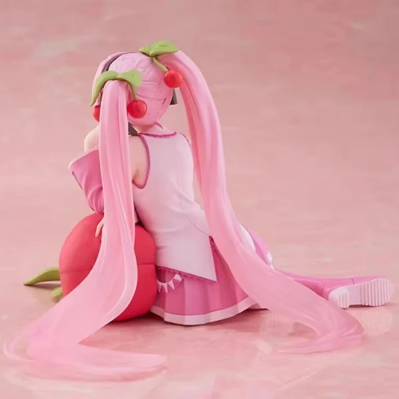 In Stock Original TAiTO Hatsune Miku ~Cherry Pillow Ver.~ PVC 13CM Anime Action Figures Model Collection Toys Gifts view 3
