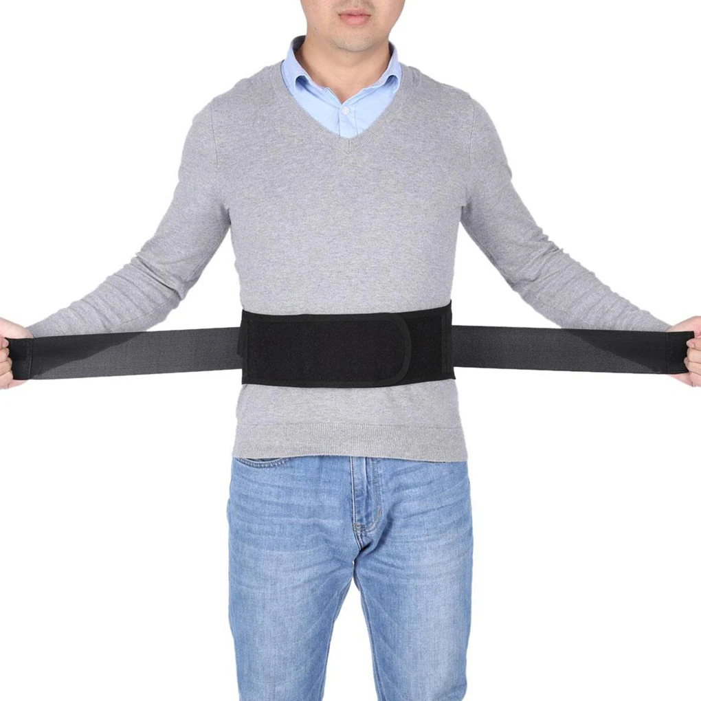 Lumbar Support Belt Self-Heating Waist Protection Strap Warm Adjustable Compression Back Brace