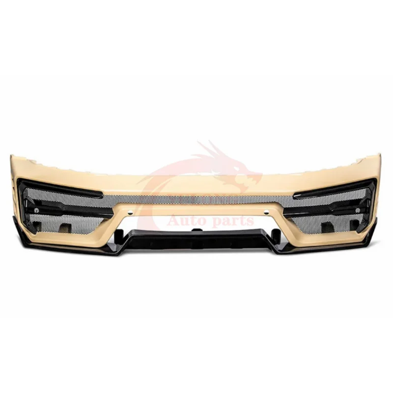 Paktechz Genuine Dry Carbon Fiber Front Bumper For Mercedes Benz G Class W464 AMG G63 G500 Bodykit