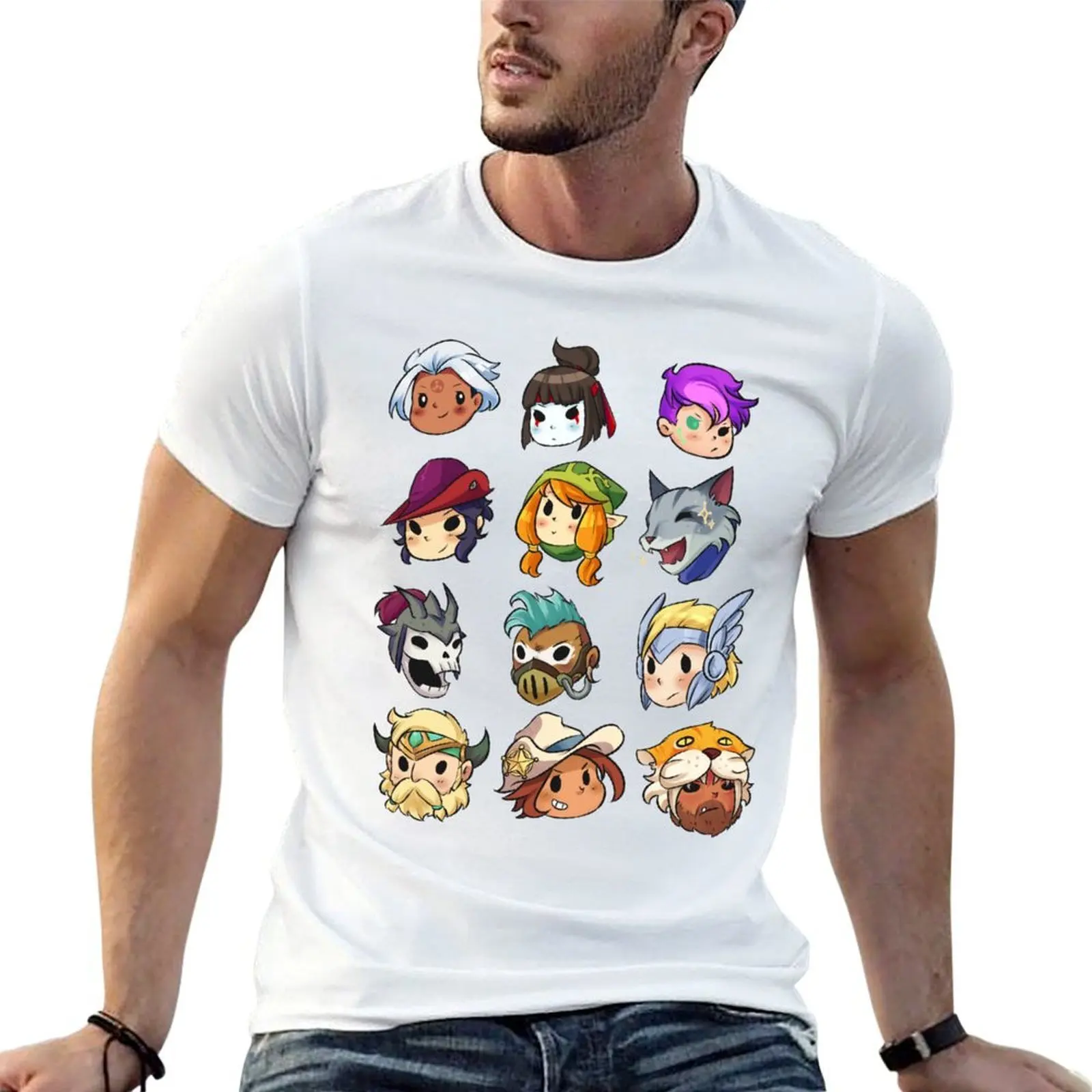 

Brawlhalla Legends Set 2 of 2 T-Shirt man t shirt luxury man t shirt summer T-Shirt