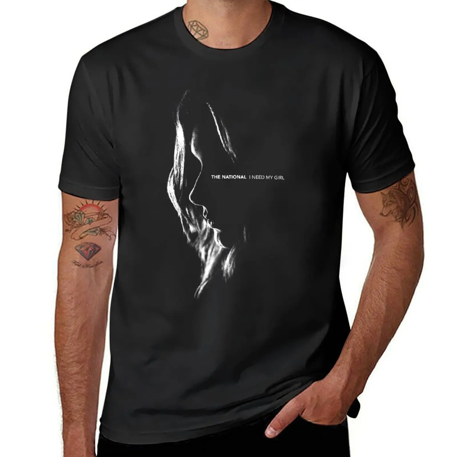 The National - I Need My Girl T-Shirt oversizeds aesthetic clothes animal prinfor boys funny t shirts for men