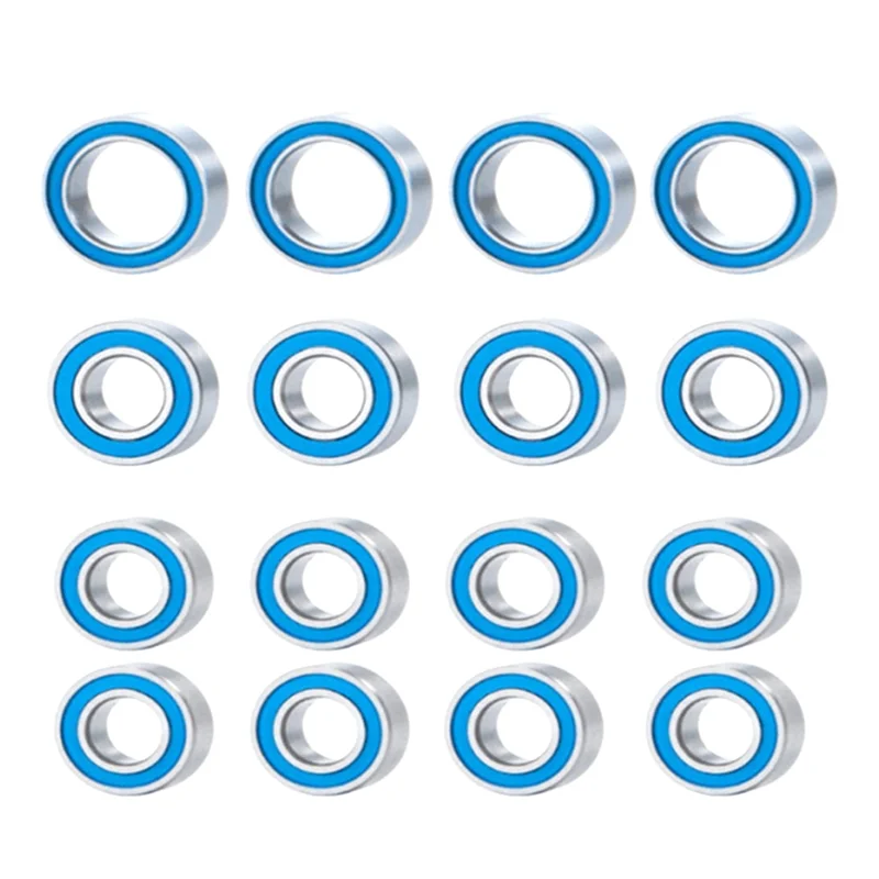

Superior Quality-32PCS R32 Rubber Sealed Ball Bearing Kit For Tamiya TT02 TT-02 TT02D TT-02D 1/10 RC Car Upgrades Parts Accessor
