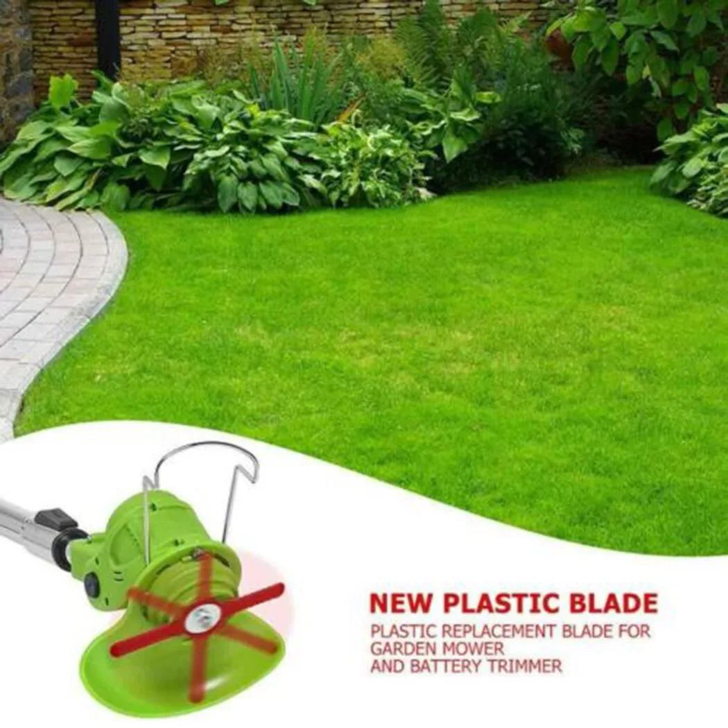 20PCS Grass Trimmer Blades Plastic Cutter Blades For Electric Cordless Grass Trimmer Cutting Tools Replacement Gardening Tools