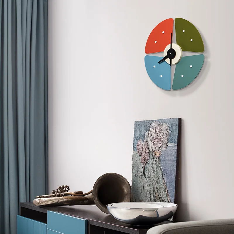 

Customizable light luxury living room hanging clocks simple art modern restaurant fashion creative decoration