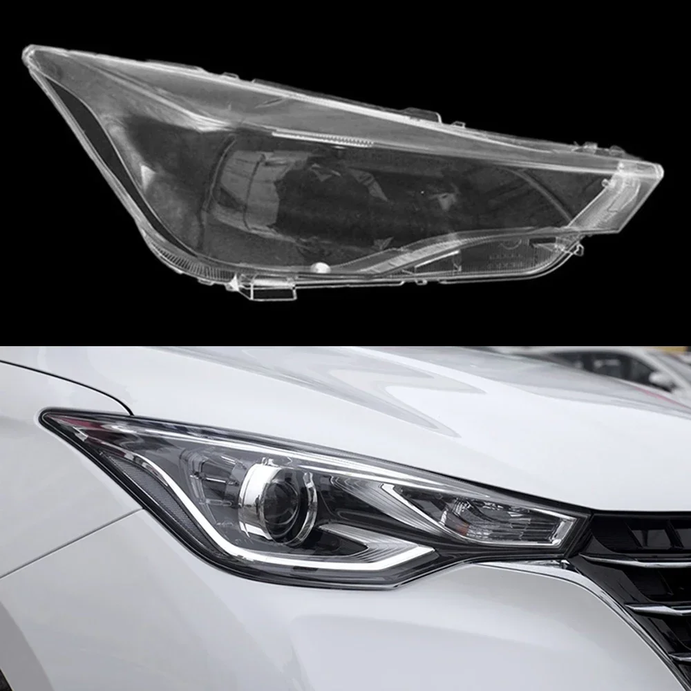 

Transparent Headlamp Lamp Shade Headlight Shell Lens Plexiglass Replace The Original Lampshade For ChangAn Alsvin 2018 2019