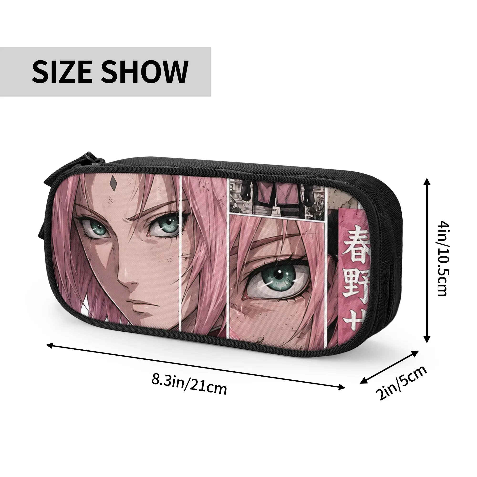 Custom Naruto Anime Theme Large Capacity Bags for Child Sakura Handheld Study Bag for Boys Gilrs Kids