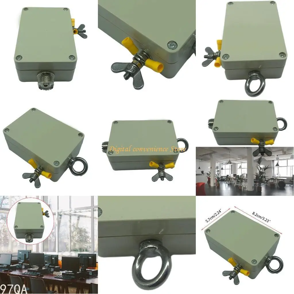 

97qa 5-35 МГц коротковолновая радиоприемная балуна DIY Корт-волновая антенна Балун 1: 49-49: 1 100 Вт ветчиной конюшни