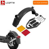 For Xiaomi M365 Pro Pro 2 Electric Scooter 8.5 10 Inch Tire Wheel Rear Back Fender Mudguard Metal Bracket with Gap Cover Pad