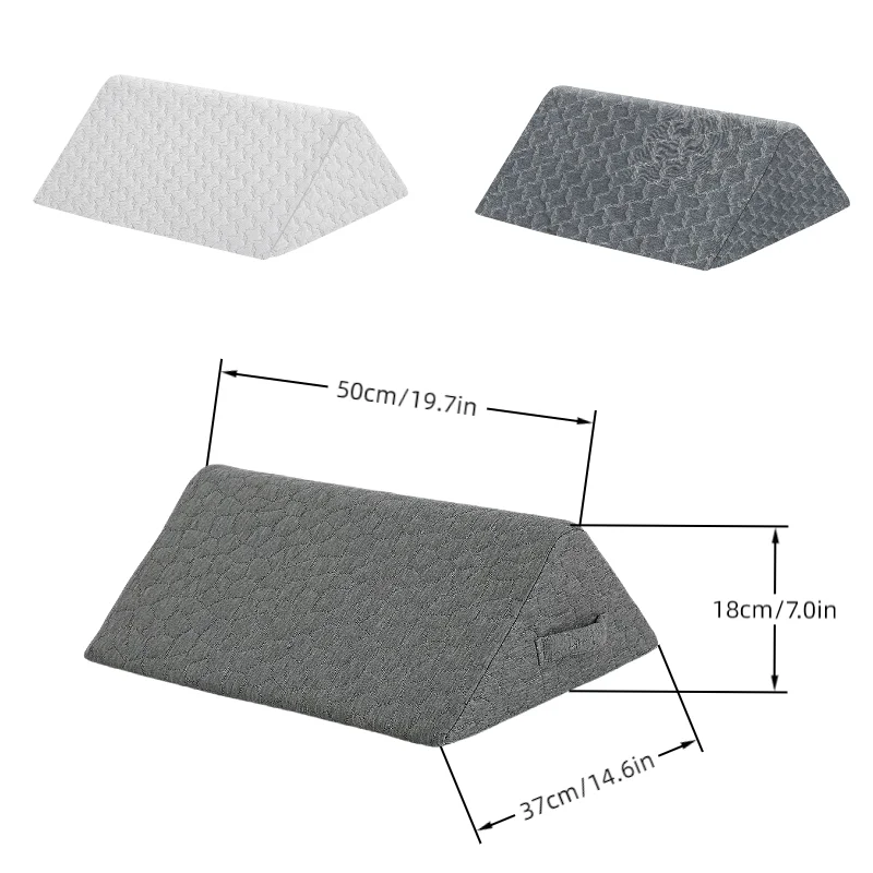 Triangle Leg Pillow Lumbar Pillow Relieve Leg Fatigue Pillows for Legs Lift Pillow