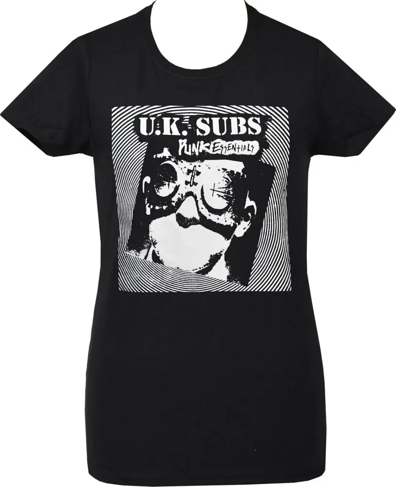 UK Subs Women's Punk T-Shirt Charlie Harper  Essentials 1977 70's XLuxury Brand Retro OversizedAnime Graphic T-shirts for Me