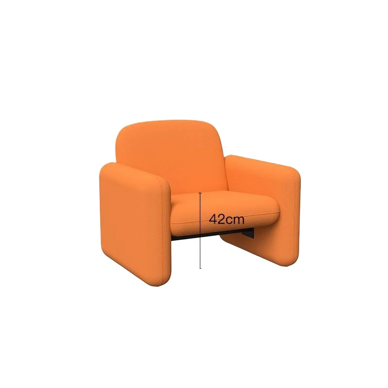 

Household small apartment leisure reading chair, homestay sofa coffee table combination