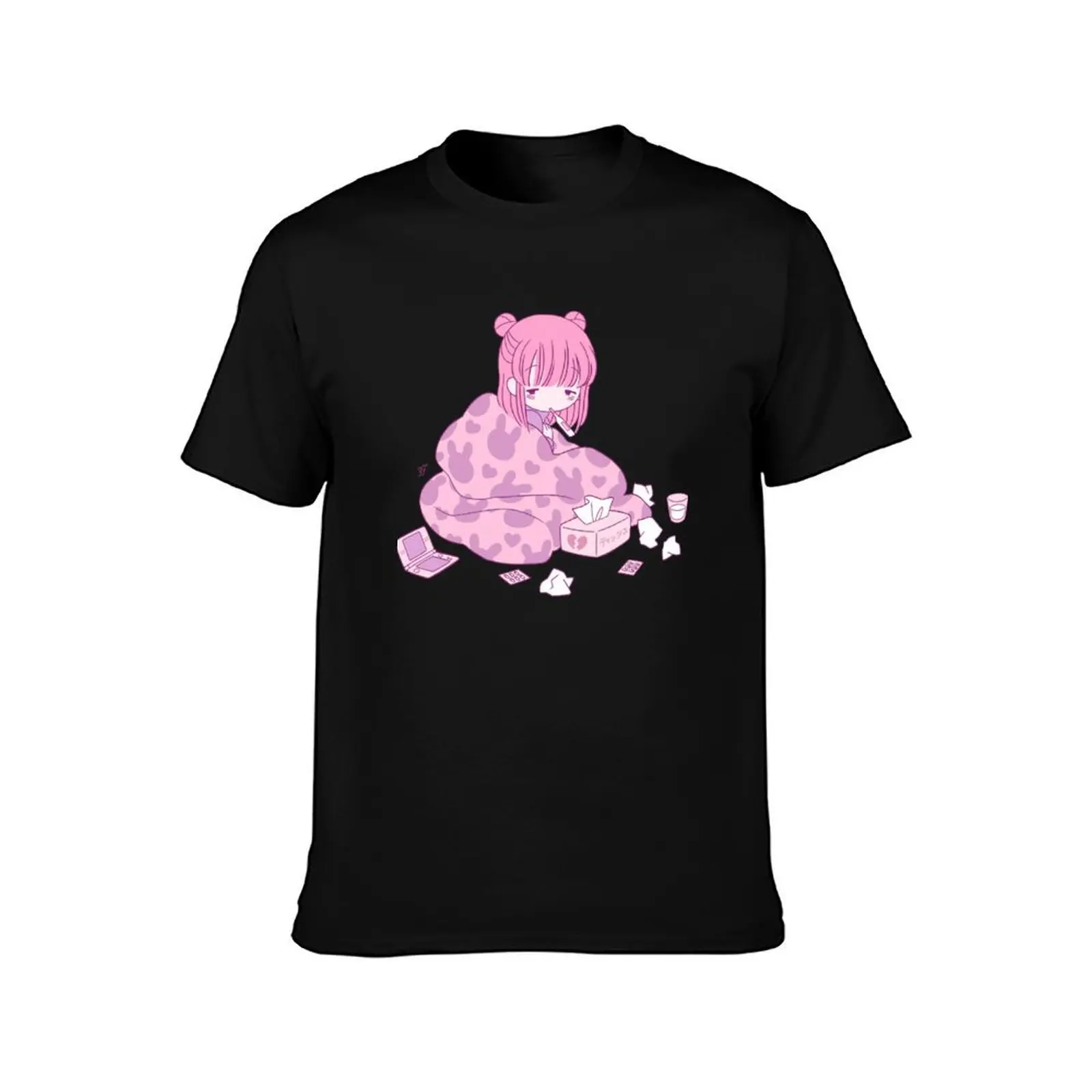 love flu ? blush T-Shirt Large Size Soft Cotton T-Shirt