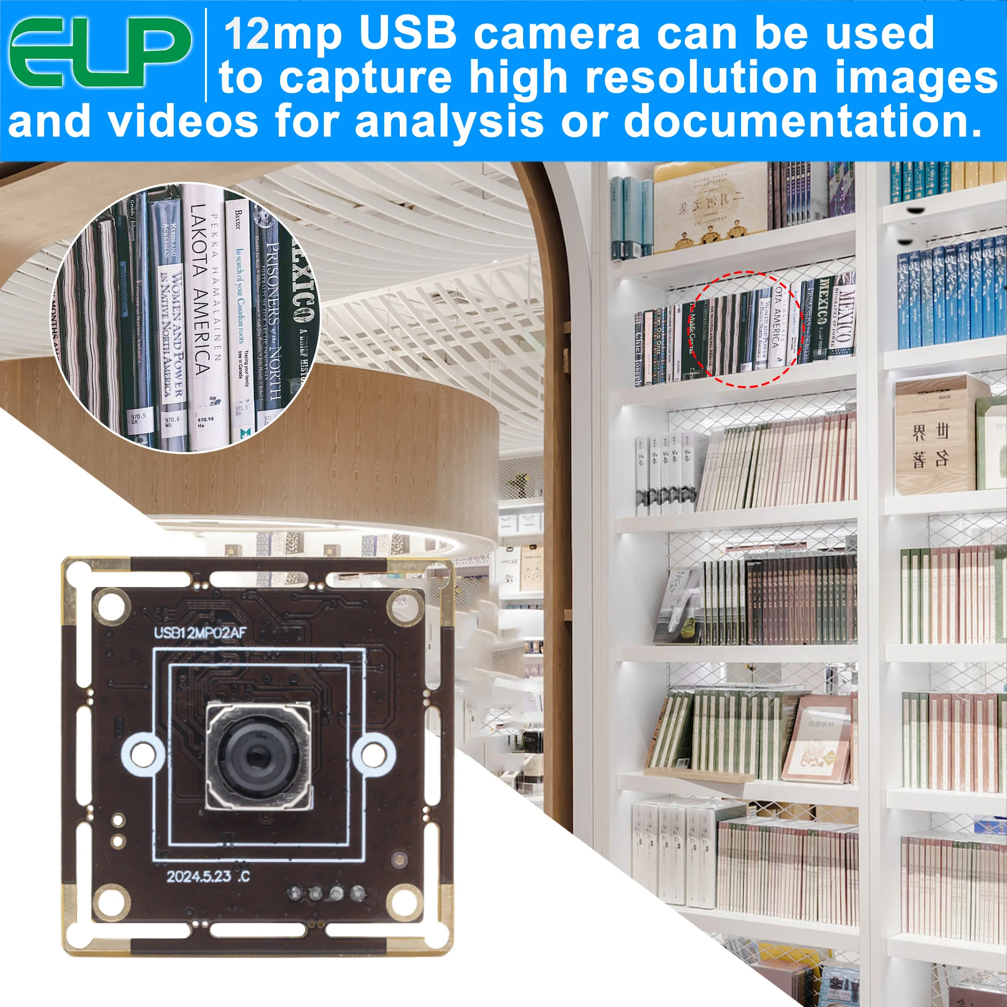 12 ميجابيكسل المساعد الشخصي الرقمي سريع التركيز التلقائي وحدة كاميرا بمنفذ USB عالية السرعة 3000p 15fps 4k 30fps 1080P 60fps كاميرا ويب usb للطابعة ثلاثية الأبعاد