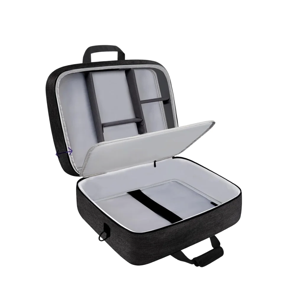 

DJ Mixer Storage Bag with Removable Partitions and External Pocket for RODECaster Pro 2 TC Helicon GOXLR For Podcast Gear