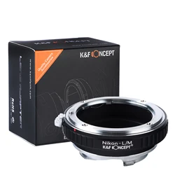 K&F Concept Lens Adapter For Nikon F AI AIS D Mount Lens to Leica M1 M3 M6 M9 M10 M240 M-P