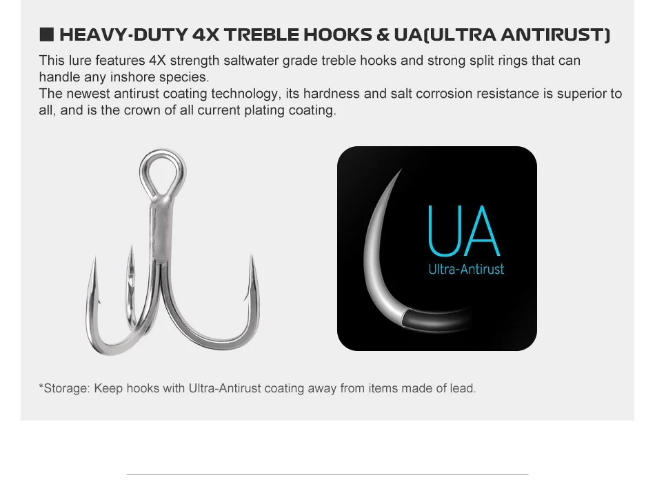Noeby Sinking Stickbait 160 mm 75 g 185 mm 114 g 205 mm 154 g Angelköder Künstlicher harter Köder Bleistiftverstärkte Meeresangelköder – Detail 12