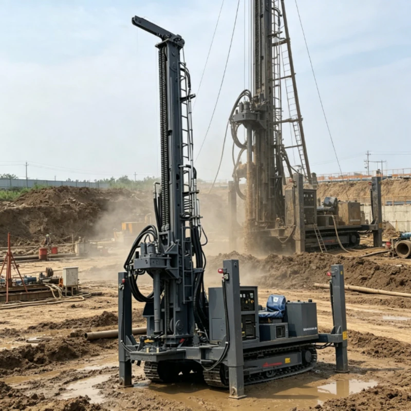 Customized 2000m Depth Hydraulic Water Well Drilling Rig Pneumatic Rock Bolt Well Drilling Rig Machine