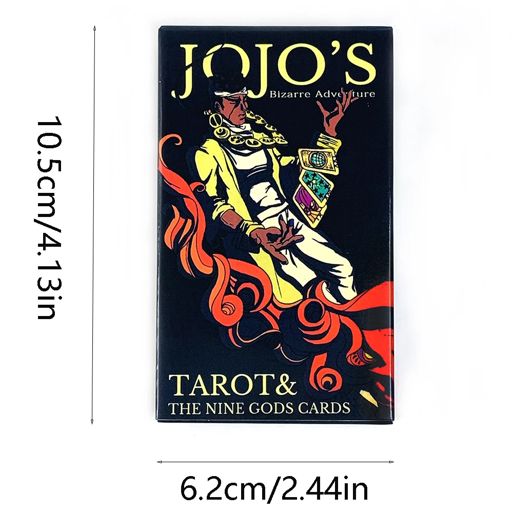 أنيمي جوجو غريب مغامرة بطاقات التارو العرافة سطح السفينة الإصدارات الإنجليزية طبعة أوراكل مجلس اللعب لعبة الحفلات #6