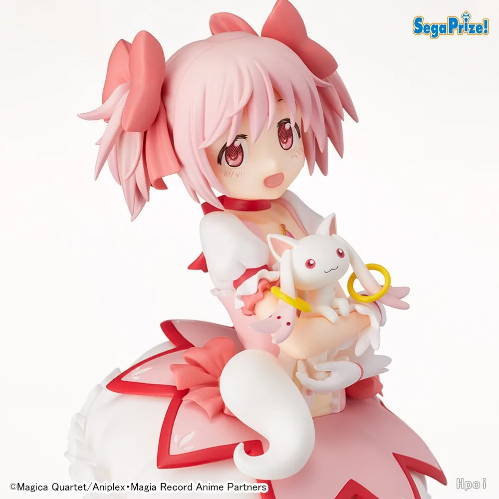 22 センチメートルアニメマギアレコード魔法少女まどかフィギュアマギカ外伝かなめキュゥべえ立ちアニメーション模型玩具ギフト Aciton フィギュア