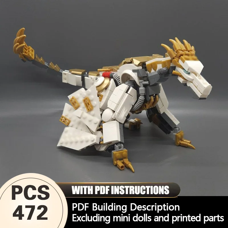 Creators Animal Series Model MOC Building Bricks Dragon Machina Modular Technology Gifts Holiday Assemble Children Toys Suit