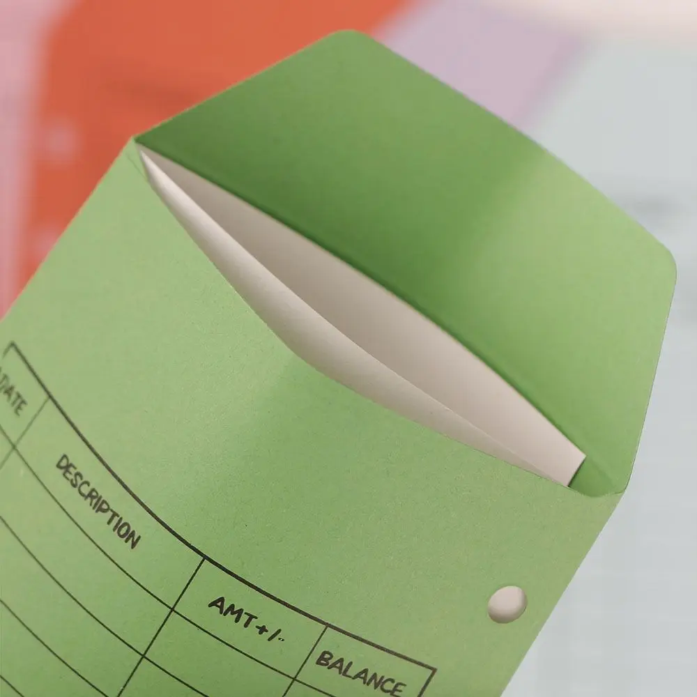 

Money Saving Budget Envelopes Kawaii Budget Organizer Cardstock Cash Envelope Planner Accessories Loose leaf
