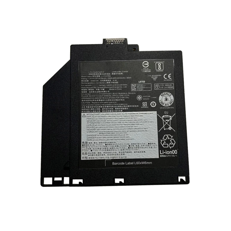 Original Battery L17L2PB6 L17M2PB6 L17C2PB5 For Lenovo V330-14 V330-14ARR V330-14IKB V330-14isk V330-15IGM V330-15IKB V330-14igm