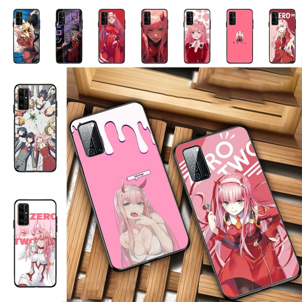 

Darling In The Franxx Zero Two 002 Phone Case For Huawei Honor 10 lite 9 20 7A 9X 30 50 60 70 pro plus Soft Silicone Cover