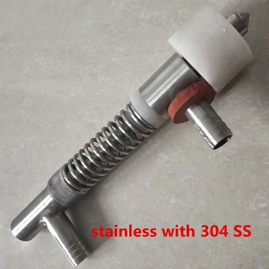 

overflow Liquid Filling nozzle of Filling Machine Connection Joint size is 19mm , 20mm inner size bo