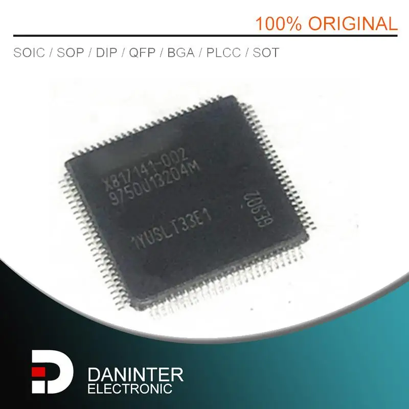 

5PCS/LOT X817141 X817141-002 X817141-OO2 TQFP100