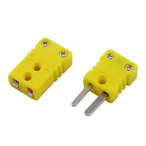 Imagem -04 - Conector Masculino do Soquete do Conector do Sensor da Temperatura do Par Termoelétrico k tipo