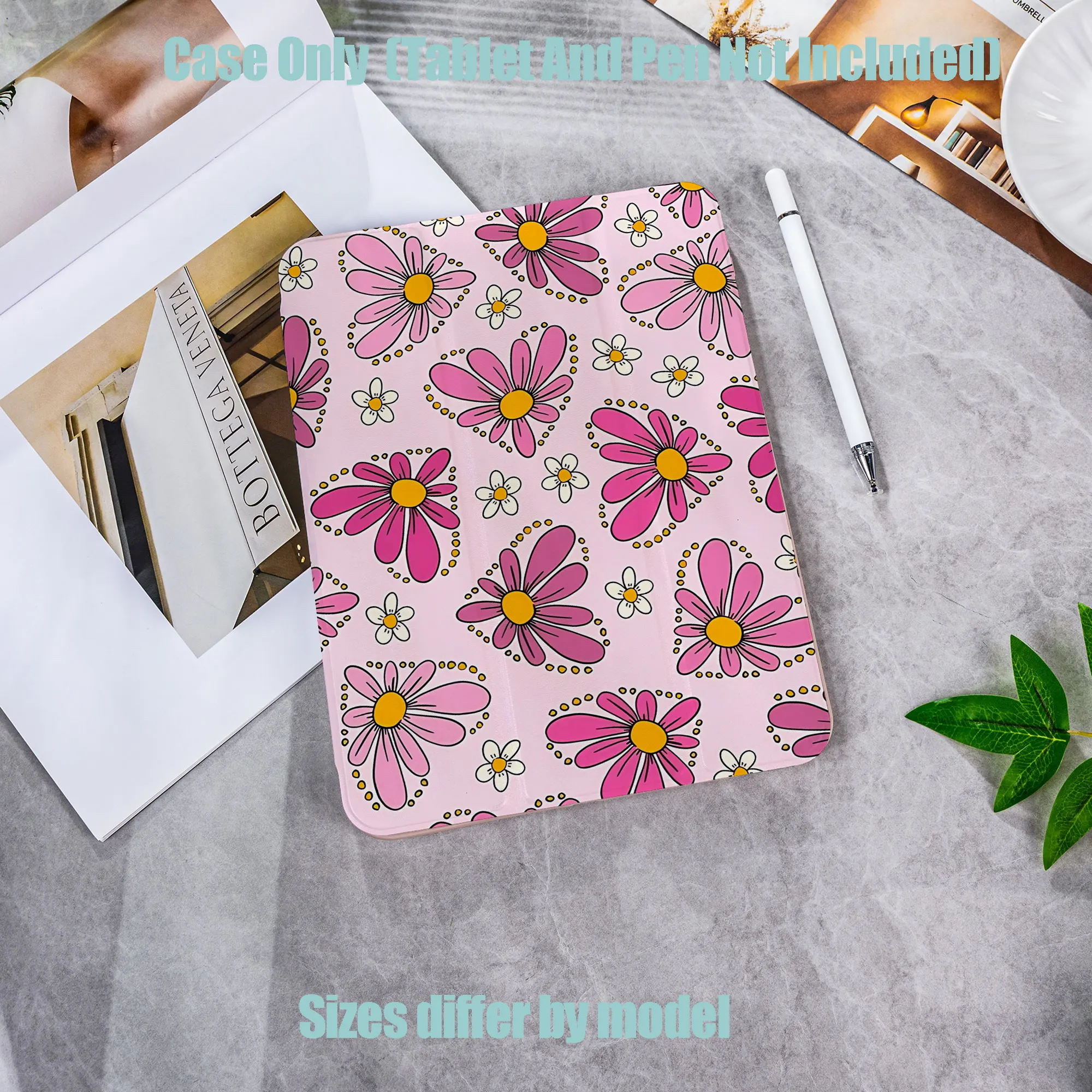 Shockproof TPU Tablet Protective Case with Pencil Holder Auto Sleep Wake for Apple /Samsung/Xiaomi/Redmi/Huawei/Honor