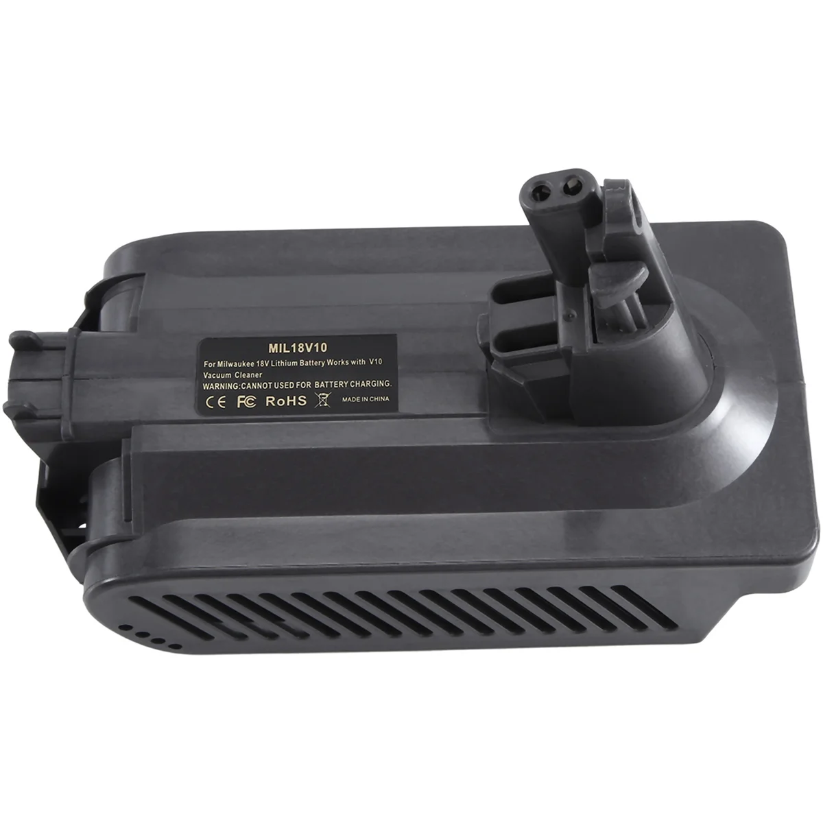 Adattatore batteria per batteria agli ioni di litio Milwaukee 18V converti in per aspirapolvere Dyson V10 MIL18V10
