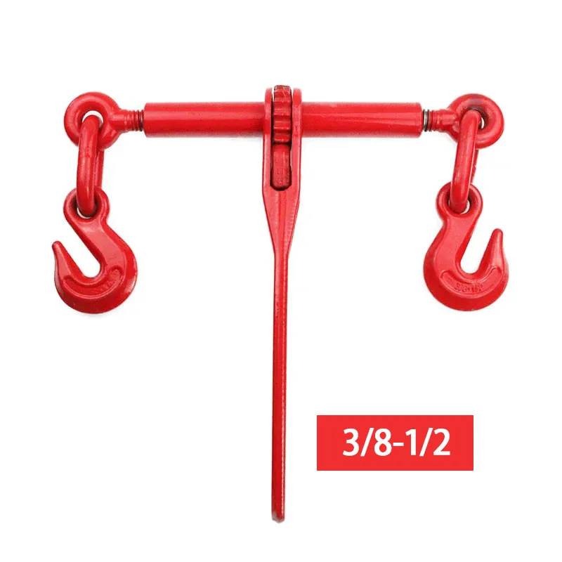 3/8-1/2 Lifting Jig Ratchet Tightening Gear Carbon Steel Die Forging Lever Tightening Rope