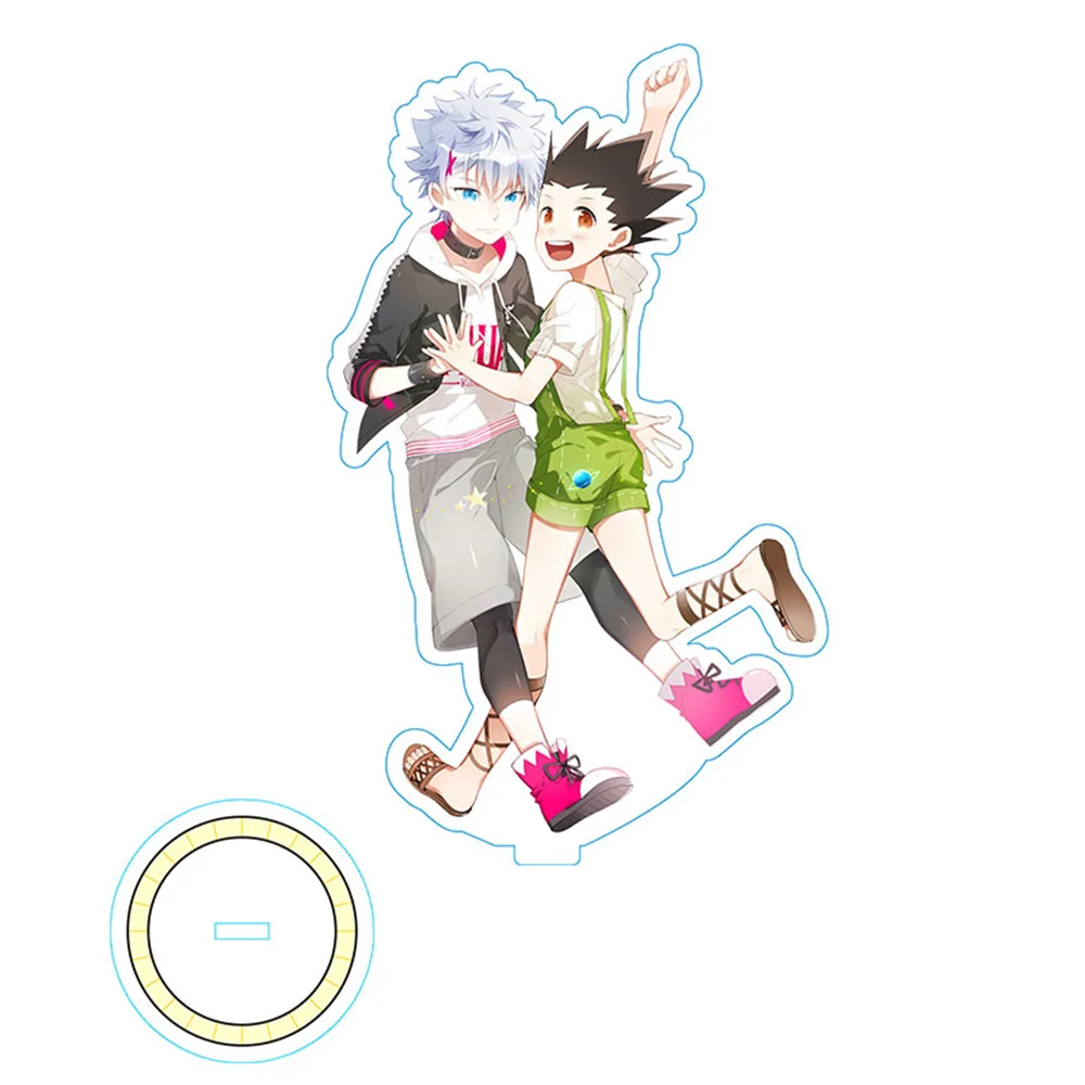 15CM Anime hunter boy Acrylic  Model Cosplay Charm Characters Ornament Accessories Goods Collection Gifts