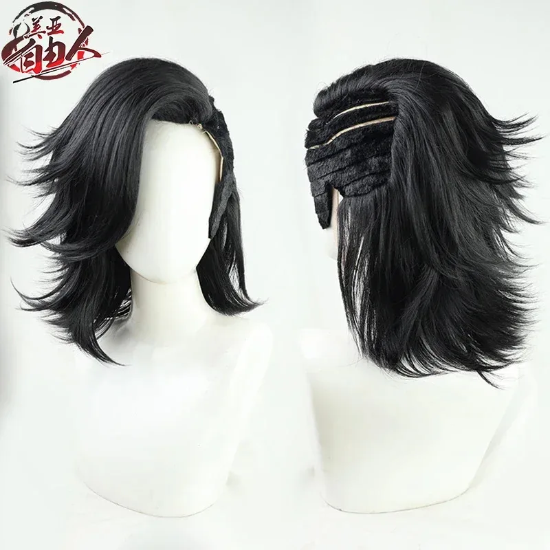 أنيمي طوكيو المنتقمون هاجيمي كوكونوي شعر مستعار تأثيري مقاومة للحرارة الاصطناعية الشعر كرنفال هالوين الدعائم الطرف أنيمي شعر مستعار تأثيري