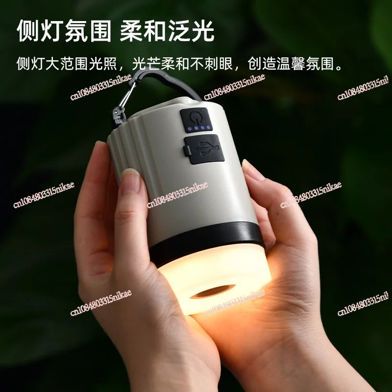 

Кемпинговый фонарь 2-в-1 | Перезаряжаемый сверхяркий светильник для палатки с длительным сроком службы батареи