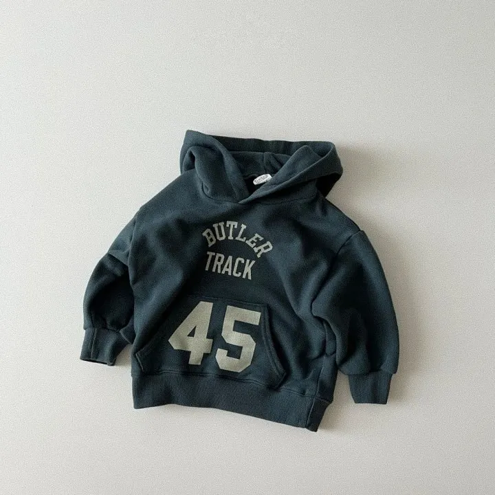 2025 Autumn New Baby Long Sleeve Sweatshirt Cotton Infant Boys Letter Print Hooded Sweatshirt Girls Casual Pullover Baby Clothes
