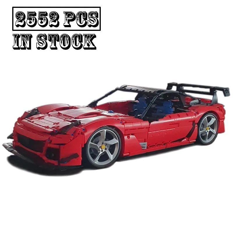 

MOC-184900 Challenger Model 599XX Evo Hypercar Super Racing Car Model Building Block Brick Assembly Toy Kids Birthday Gifts