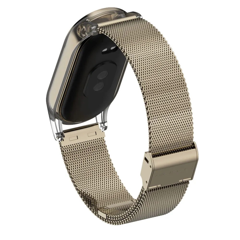 Mi Band 10 9 8 Strap for Xiaomi Smart Band 9 10 Ceramic Version Bracelet Metal Watchband