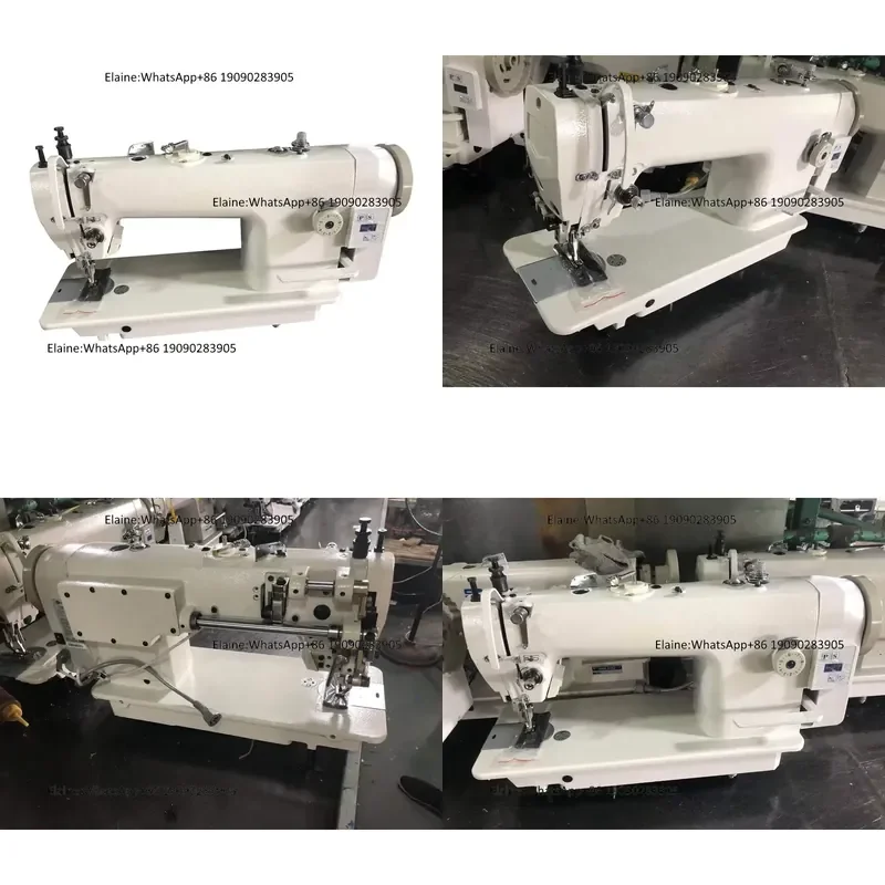 QK-0388-D1 Jake Type Single Direct Drive Clothing Thick Material Flatbed Synchronous Lockstitch Sewing Machine