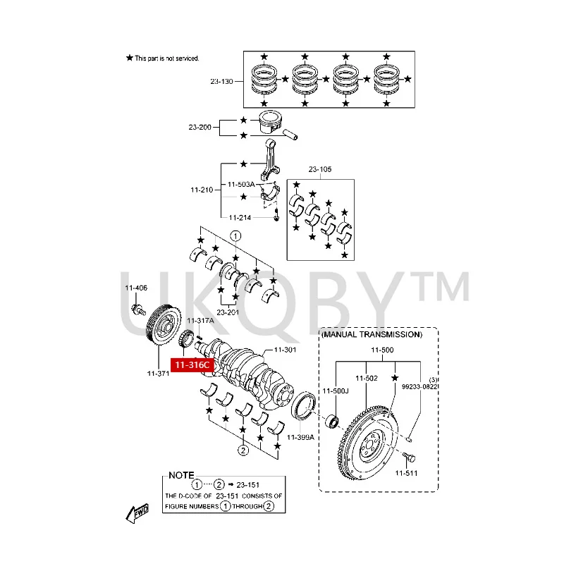 ZJ0111316 Suitable for Ma zd a 2 Jinxiang Camshaft gear thrust core shaft timing gear