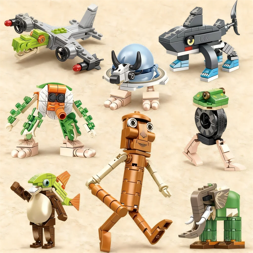 

580PCS Mythical Creatures Building Set - Legendary Beasts Model Kit for Adults, DIY Collector's Home Decor & Cultural Gift