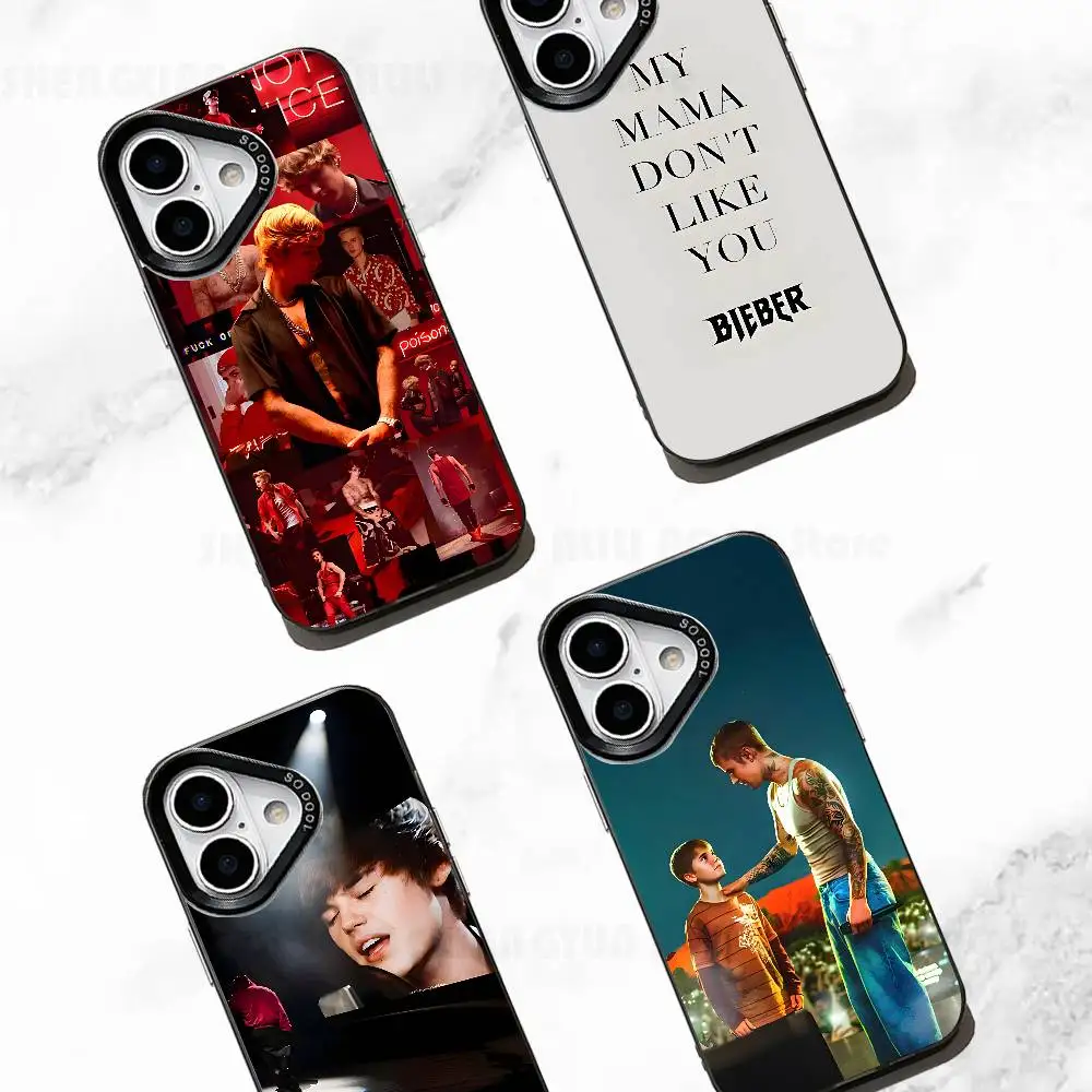 J-Justin Singer B-Bieber Phone Case For IPhone 17 16e 16 15 14 13 12 Pro Max X XR XS MAX Back Cover