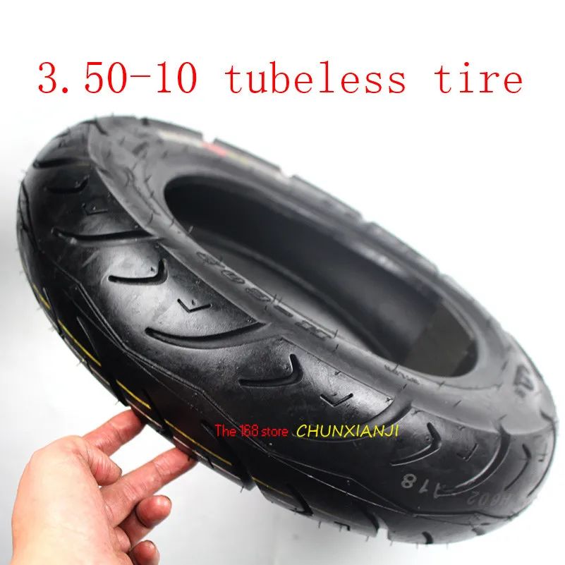 Size3.50-10 tubeless wheel Tire 350-10 14 x  /15   Vacuum tyre fits Motorcycle Electric Battery Scooter  Tricycle