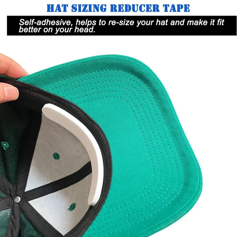 Hat Bill Bending Band Brim Shaper para Caps, Vem com Hat Dimensionamento fita redutora, 2pcs