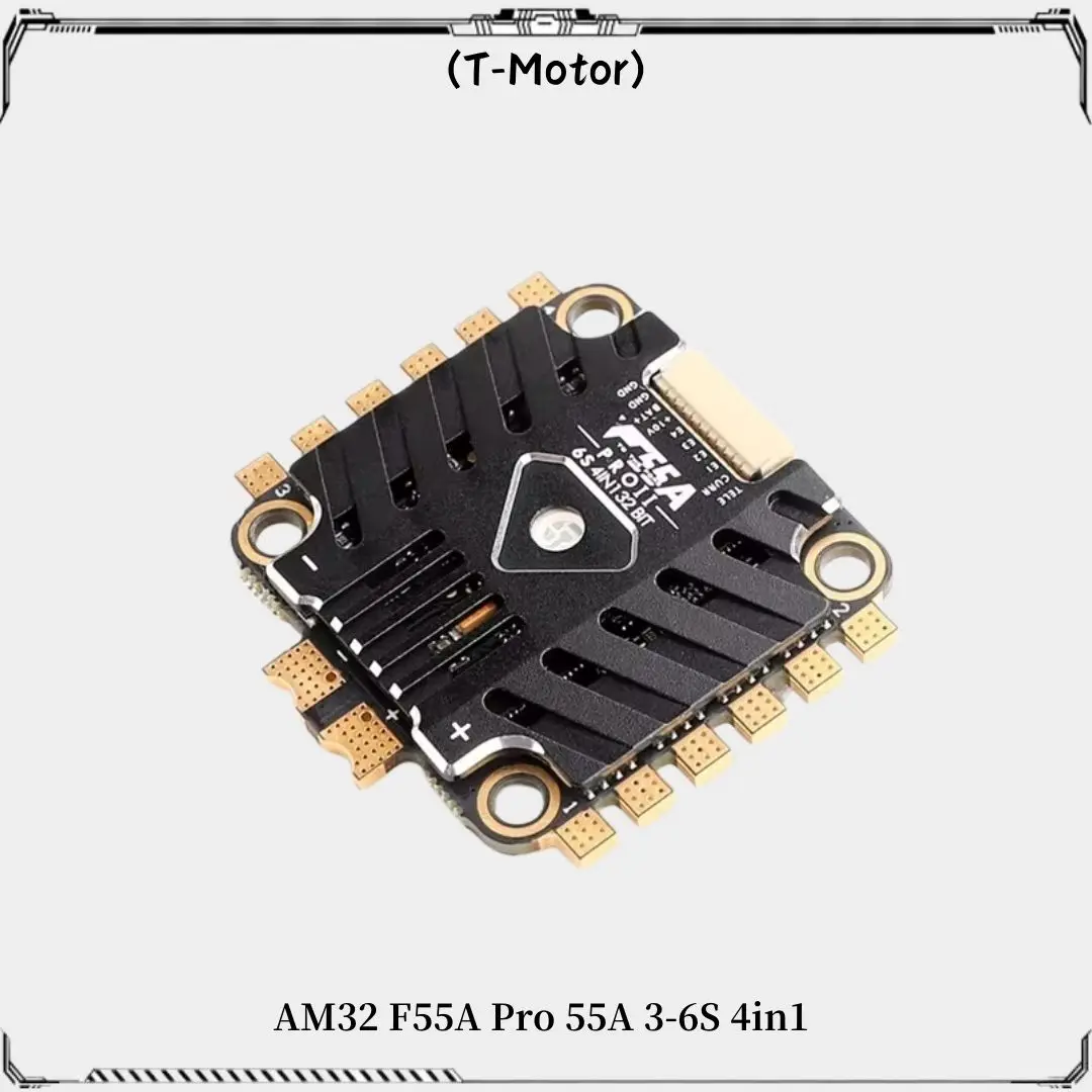 T-Motor F55A PROⅡ 6S 4IN1 LED AM32 Electrical Speed Control ESC with BEC For FPV Motors RC Racing Drone