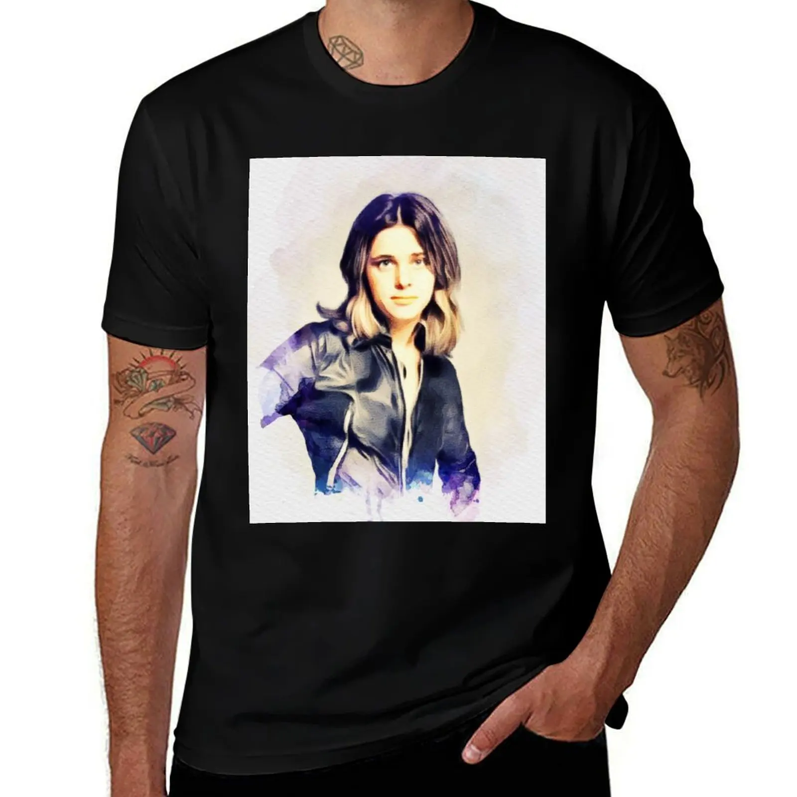 Suzi Quatro, Music Legend T-Shirt Big and Tall Gym T-Shirt