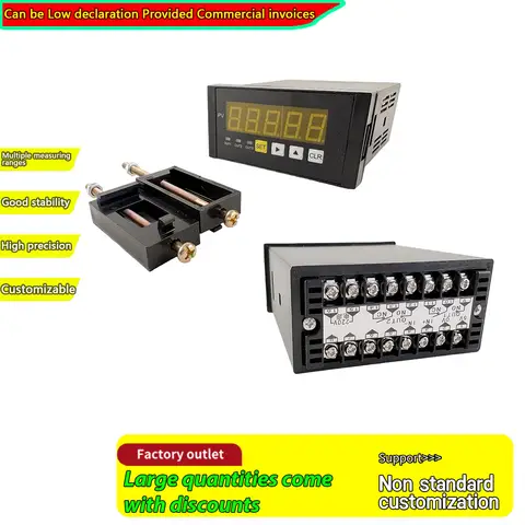 Universal Load Cell Display Meter for Force Pins & Pressure Sensors 5-Digit Red LED Force Indicator Controller